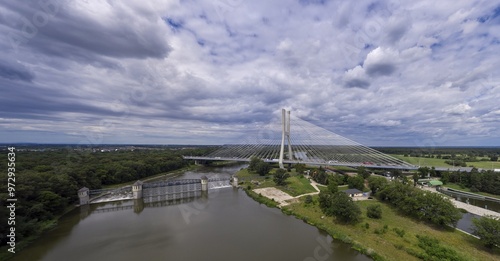 Most Rędziński na autostradzie A8 - Autostradowej Obwodnicy Wrocławia photo