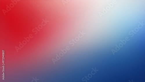 A smooth, abstract gradient blending red, white, and blue hues. Suitable for backgrounds, patriotic themes, digital art, design projects, or marketing materials.