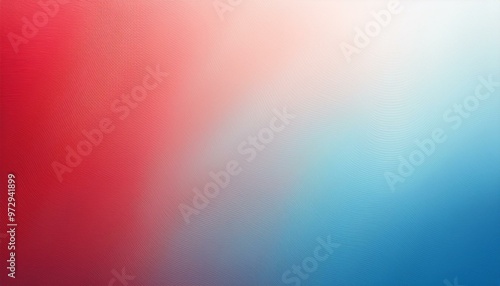 A smooth, abstract gradient blending red, white, and blue hues. Suitable for backgrounds, patriotic themes, digital art, design projects, or marketing materials.