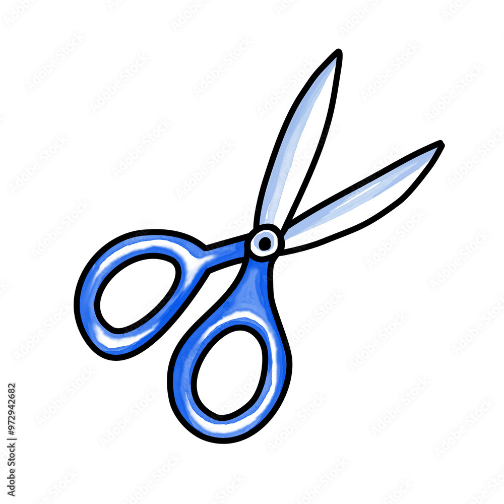 Fototapeta premium scissors isolated on white