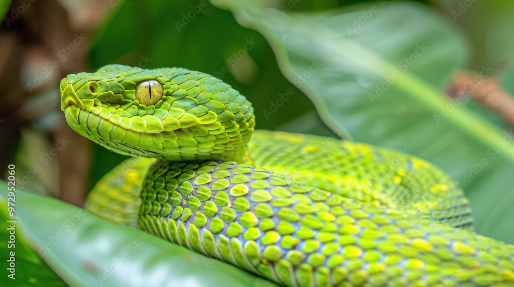 Green venomous snake concept. A charming snake that shows its importance in the ecosystems of Sri Lanka and the delicate balance of its existence. Green venomous snake concept. A charming snake that shows its importance in the ecosystems of Sri Lanka and the delicate balance of its existence.