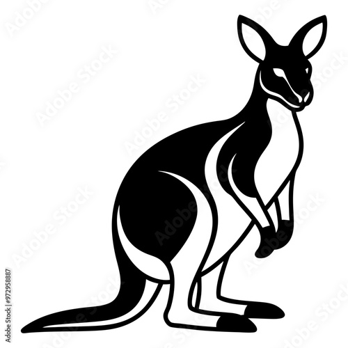 Download Kangaroo Vector Svg File For Design.