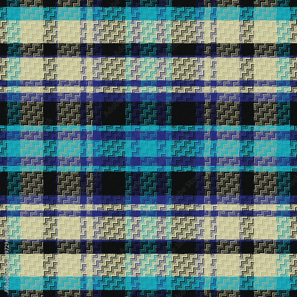 Fototapeta premium Tartan plaid pattern with texture.