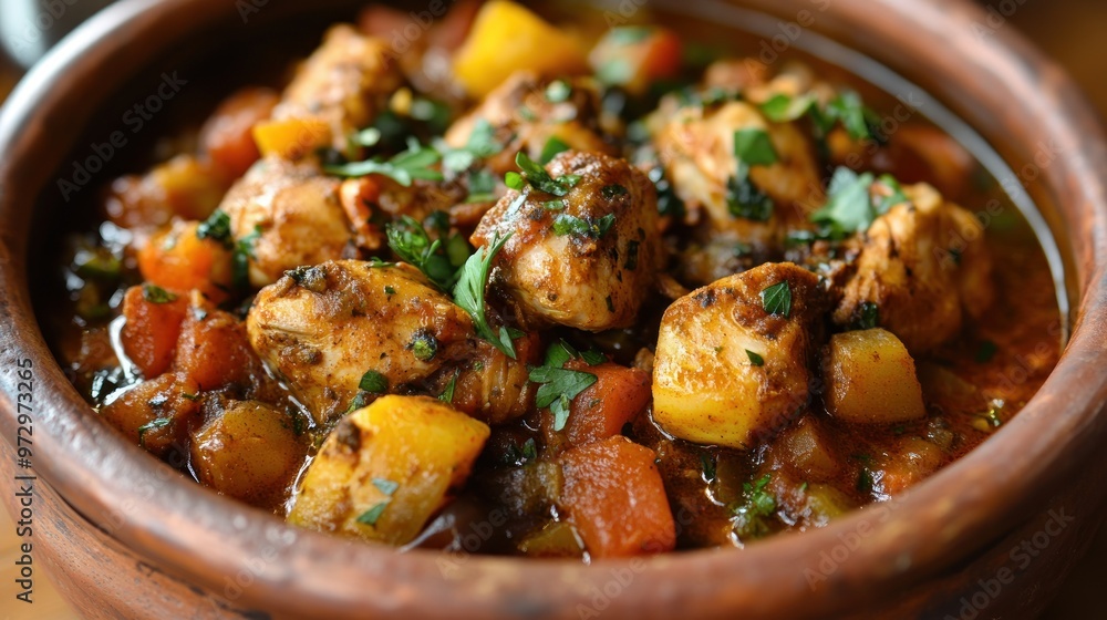 Delicious Chicken Stew with Vegetables Delicious Chicken Stew with Vegetables