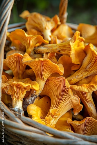 Yellow chanterelles