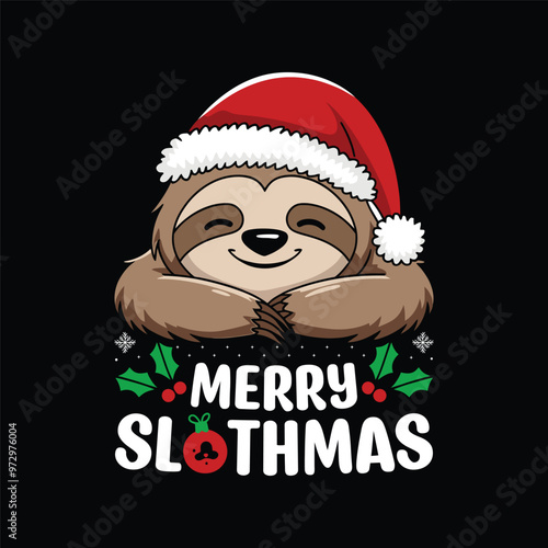 Merry Slothmas Funny Christmas shirt design Graphic Vector Template,
Merry christmas t-shirt design Graphic Vector Template,

