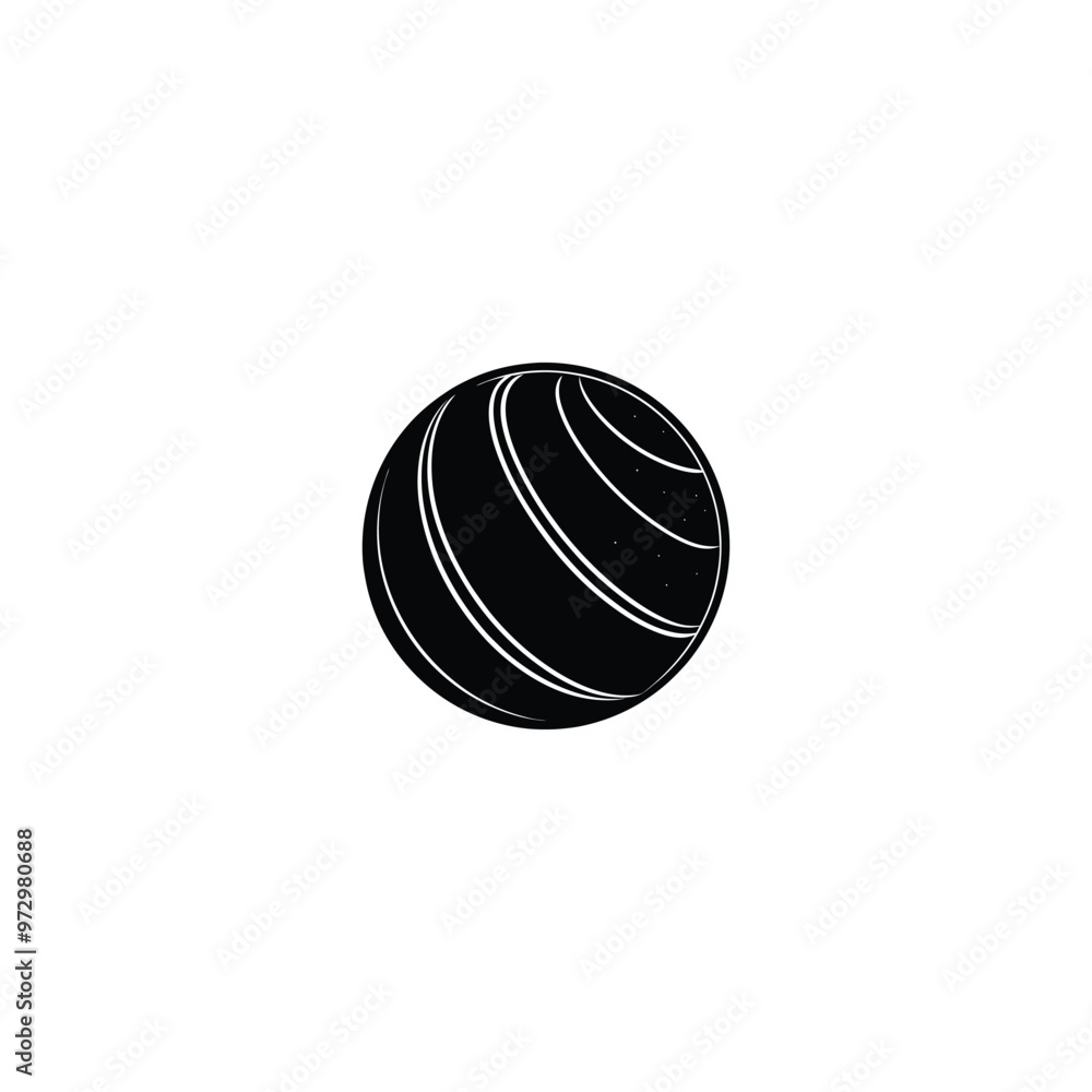 ball on white background ball on white background