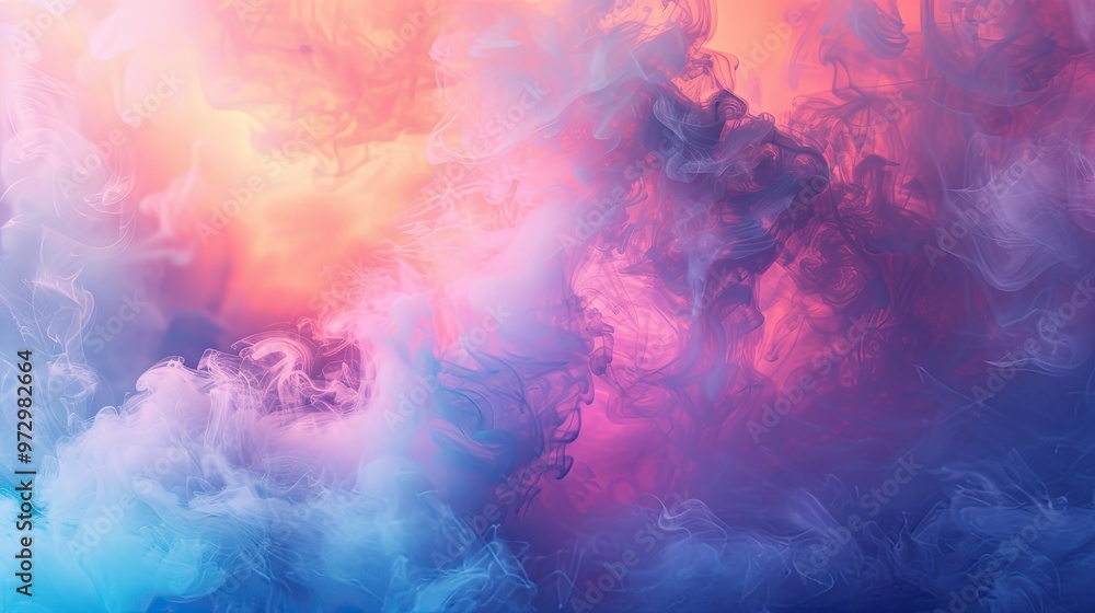 A vibrant, abstract depiction of swirling colors and ethereal forms, evoking a sense of movement and tranquility. A vibrant, abstract depiction of swirling colors and ethereal forms, evoking a sense of movement and tranquility.