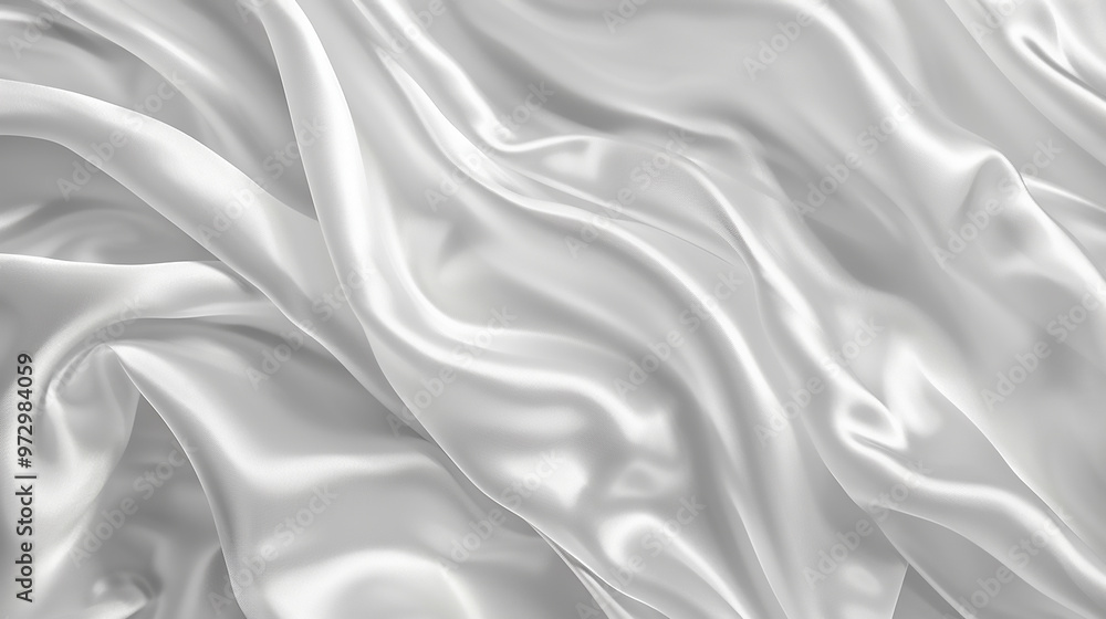 Close-up view of a white fabric with intricate texture and patterns