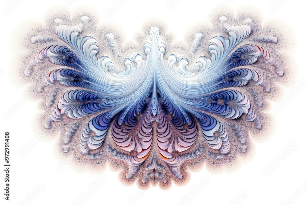 Fractal pattern with infinite detail, reminiscent of Mandelbrot set Fractal pattern with infinite detail, reminiscent of Mandelbrot set