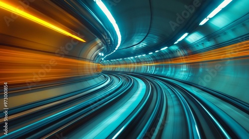 an Family traveling at an airport with a young child and luggage, silhouette of people walking to the departure gate, reflecting international travel.