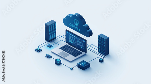 Computer system technology that provides online network services. Processor, software services, applications, server systems, Storage, networking, computer simulation, secure access to data, Ai