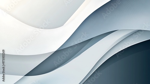 Corporate Elegance - Modern Business Background in Gray and Blue Gradients