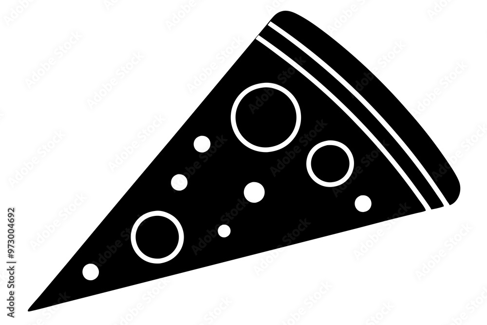 Pizza slice flat icon vector, Pizza silhouette
Pizza slice flat icon vector, Pizza silhouette
