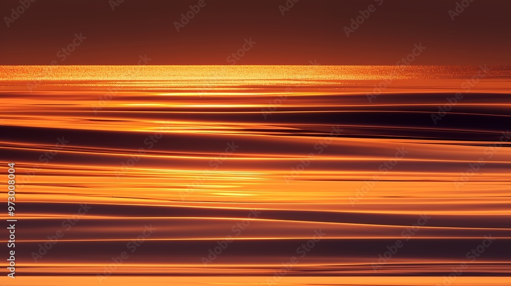 Stripes of light reflecting off the water at sunset, creating a beautiful abstract pattern. Stripes of light reflecting off the water at sunset, creating a beautiful abstract pattern.