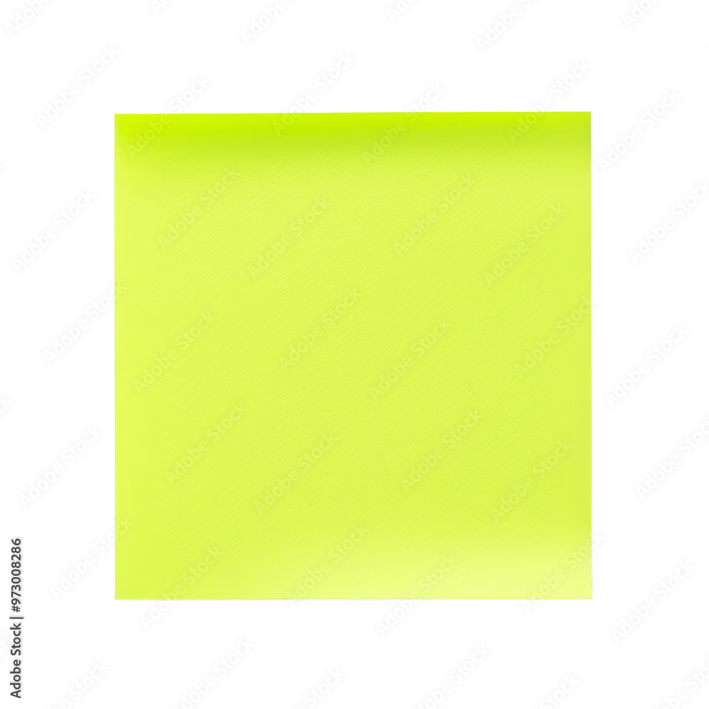Bright Yellow Sticky Note for Messages and Reminders. Bright Yellow Sticky Note for Messages and Reminders.