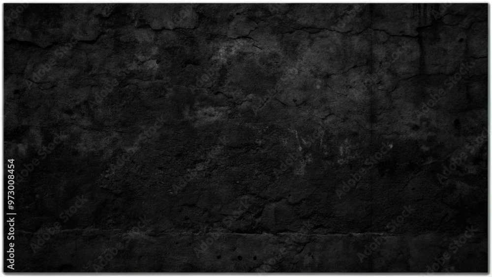 Obraz premium the timeless elegance and rugged texture of this high-resolution black stone wall, ideal for backgrounds and adding dramatic flair to any design project