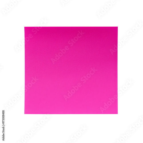 Bright Pink Square Paper Sheet Ideal for Crafting and Projects