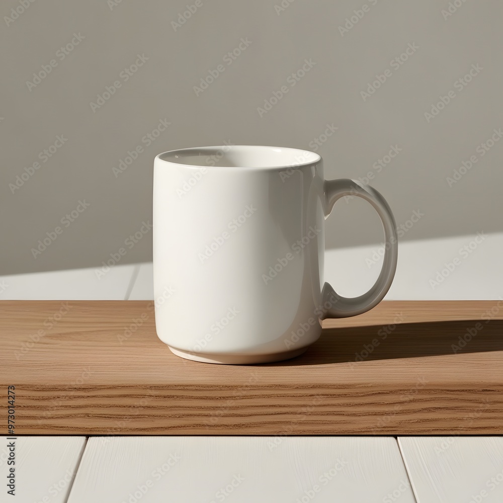 Plain White Cup for Branding and Mockup Plain White Cup for Branding and Mockup