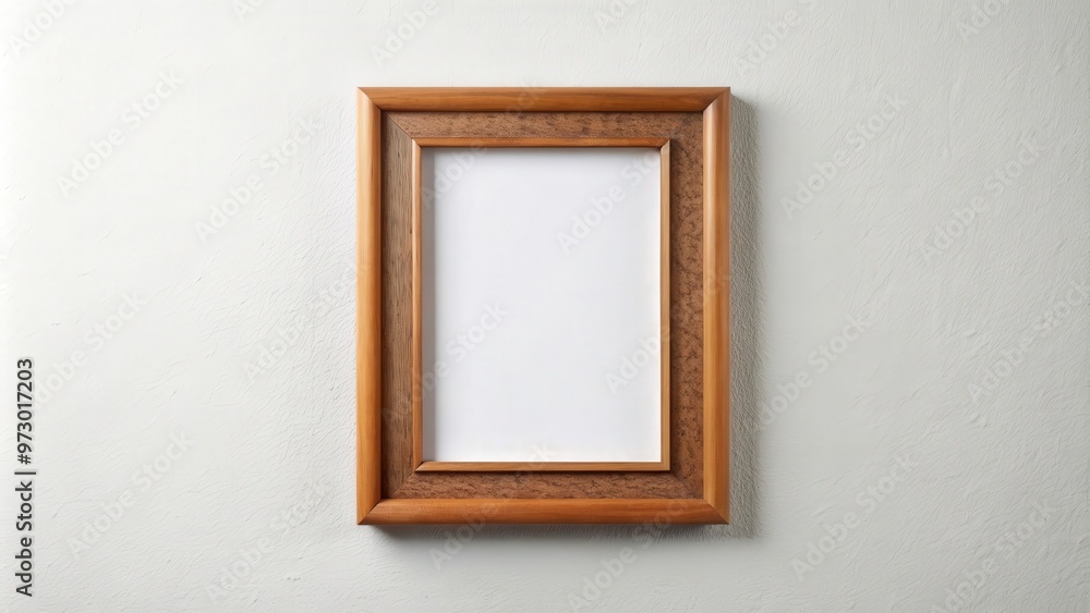 Empty picture frame hanging on a white wall, decoration, interior, design, blank, space, home, decor, frame, wall, empty Empty picture frame hanging on a white wall, decoration, interior, design, blank, space, home, decor, frame, wall, empty