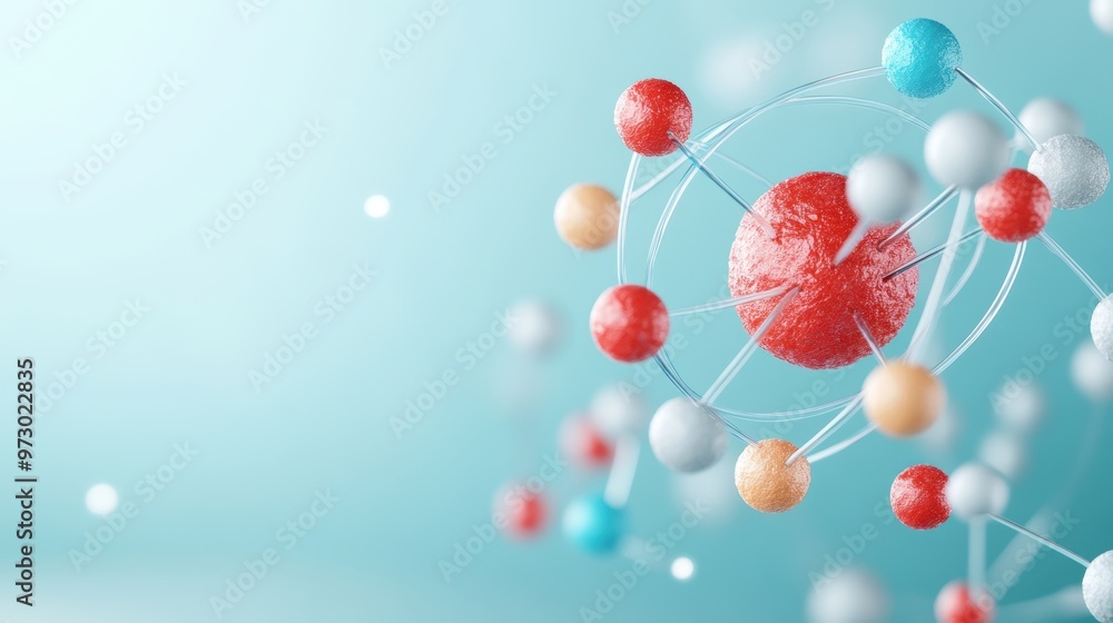 A diagram illustrating the structure of a nucleus, showing the arrangement of protons and neutrons. A diagram illustrating the structure of a nucleus, showing the arrangement of protons and neutrons.