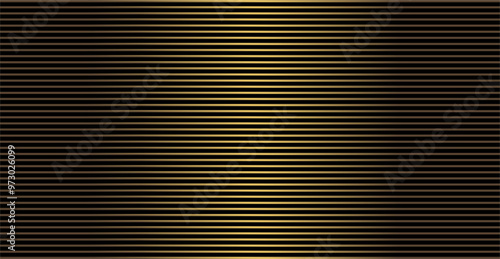 Composition of horizontal lines with brown and gold colors and a black background as inspiration for visual communication design