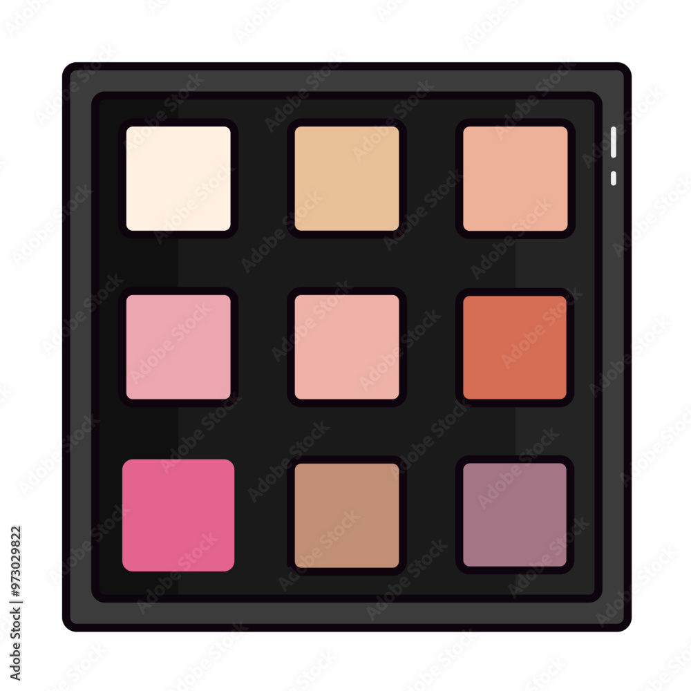 Beauty makeup fashion colored icon pack Beauty makeup fashion colored icon pack