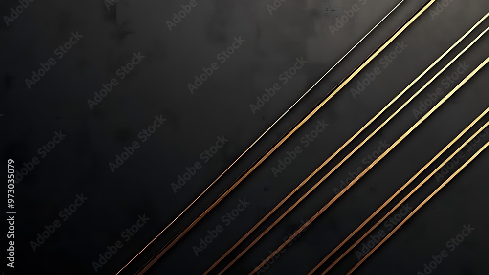 Dark background with elegant golden diagonal lines creating a sophisticated and modern design. Ideal for use in branding, presentations, or as a stylish backdrop. Dark background with elegant golden diagonal lines creating a sophisticated and modern design. Ideal for use in branding, presentations, or as a stylish backdrop.