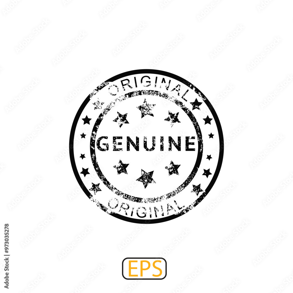 Fototapeta premium approved genuine rubber stamps