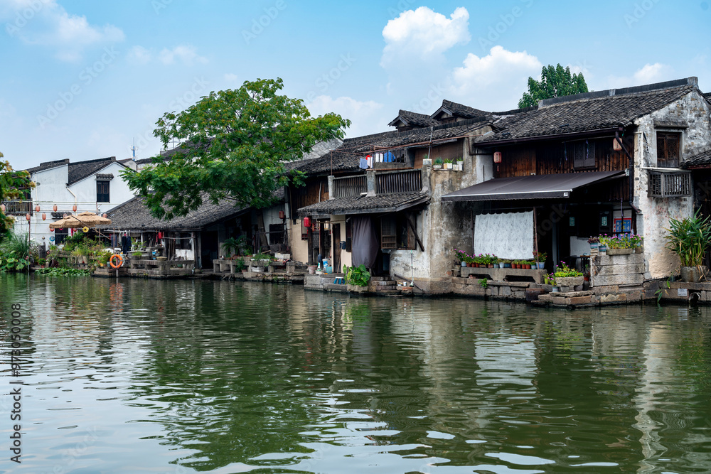 Anchang Ancient Town Scenic Area in Shaoxing, Zhejiang, China Anchang Ancient Town Scenic Area in Shaoxing, Zhejiang, China