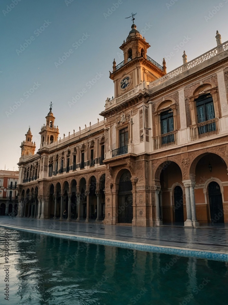 Ayuntamiento de Sevilla, Andalusia, Spain Ayuntamiento de Sevilla, Andalusia, Spain