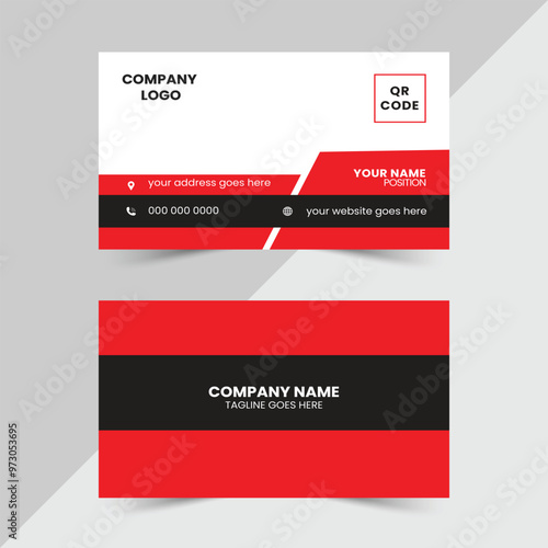 Modern business card design