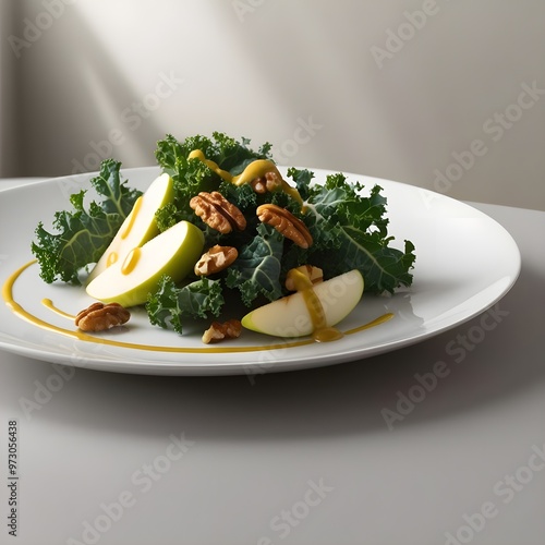 Kale and Apple Salad with Honey Mustard Dressing
This salad is a perfect example of a Sirtfood diet dish, combining nutrient-dense kale with sweet apples and a honey mustard dressing.







 photo