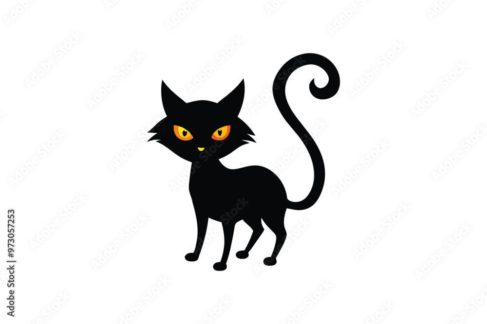 Cat Devil vector art and illustration Cat Devil vector art and illustration