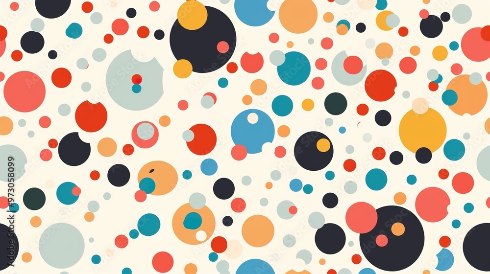 Fototapeta premium dot pattern wallpaper