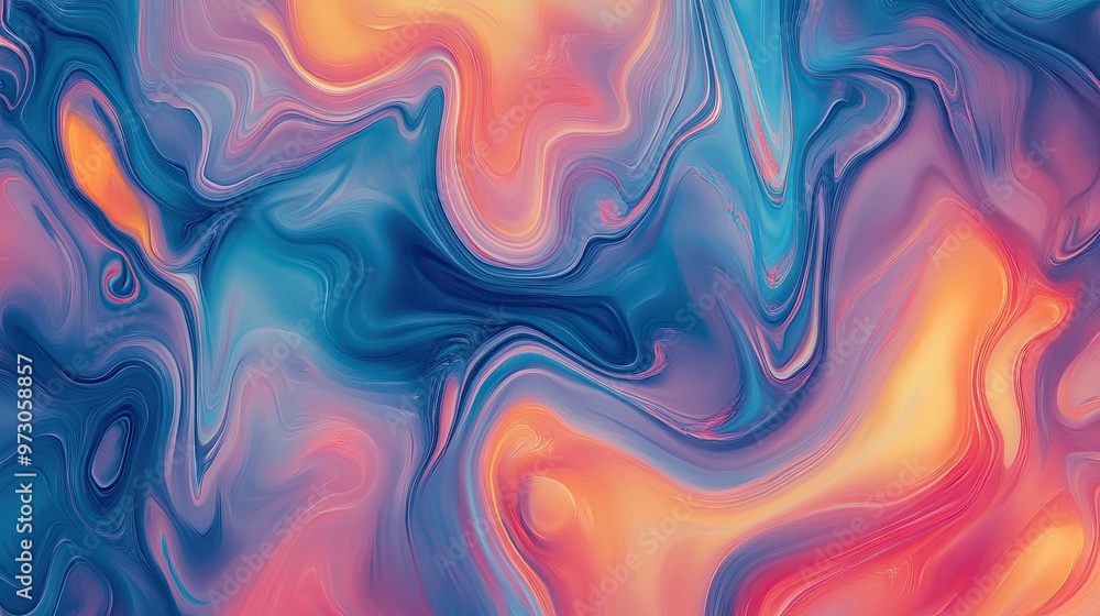 A liquid abstract background with swirling colors and a marble-like texture. A liquid abstract background with swirling colors and a marble-like texture.