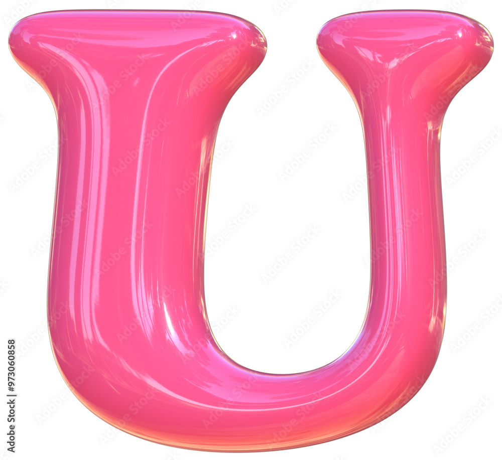 U cute 3D alphabet kawaii and colorful letters U cute 3D alphabet kawaii and colorful letters