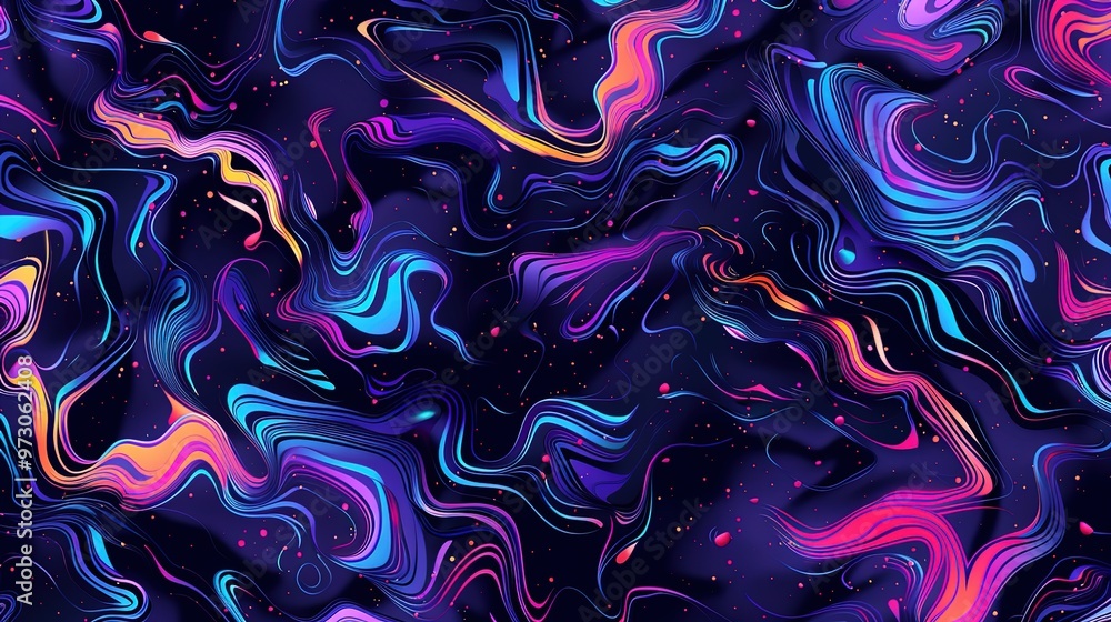 Obraz premium Abstract seamless pattern wallpaper