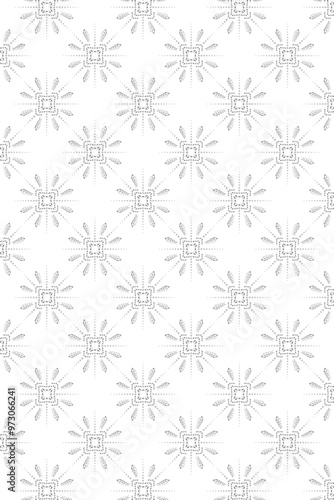 Silver Tile Pattern Background