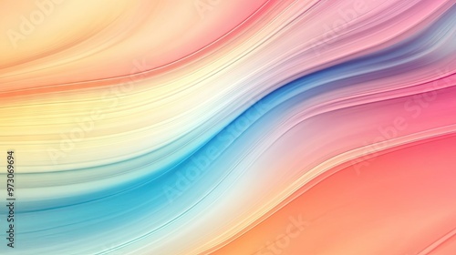 Abstract background with a smooth, gradient effect, transitioning from warm to cool colors. -