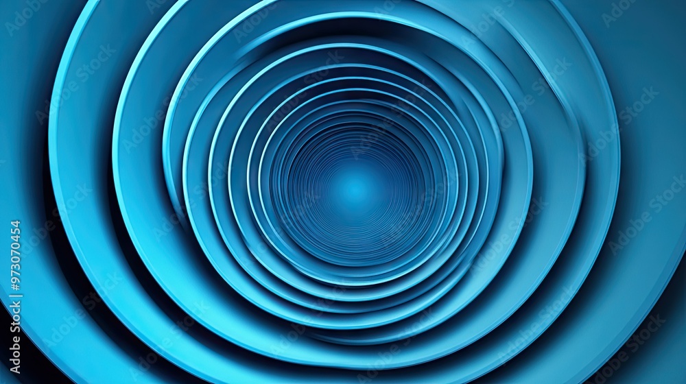 Abstract background with concentric circles in varying shades of blue, creating a hypnotic effect. Abstract background with concentric circles in varying shades of blue, creating a hypnotic effect.