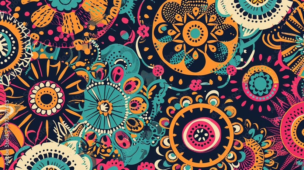 colourful flower pattern wallpaper colourful flower pattern wallpaper