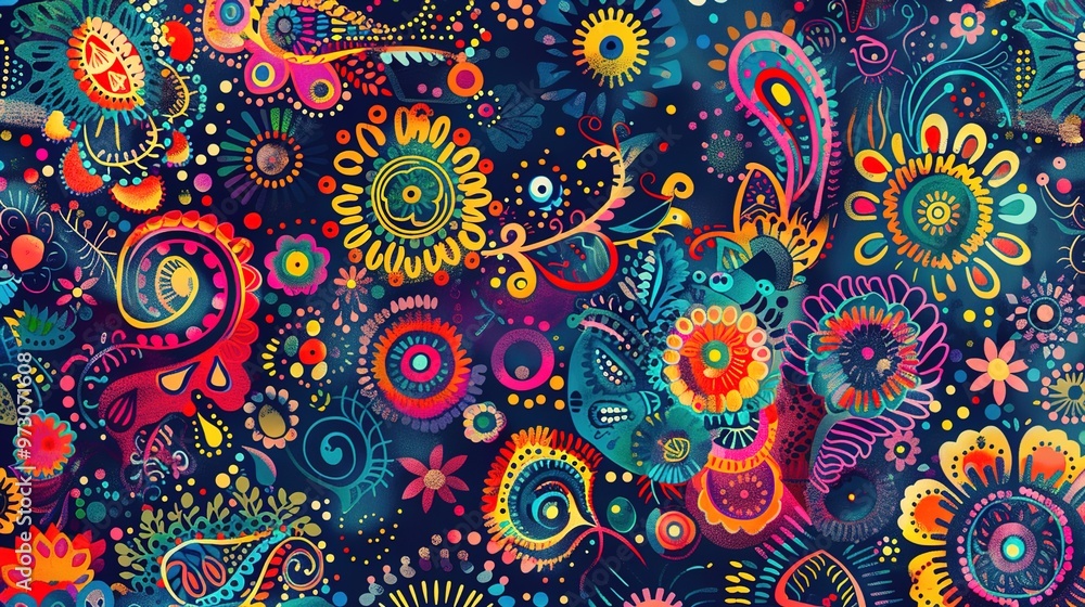colourful flower pattern wallpaper colourful flower pattern wallpaper