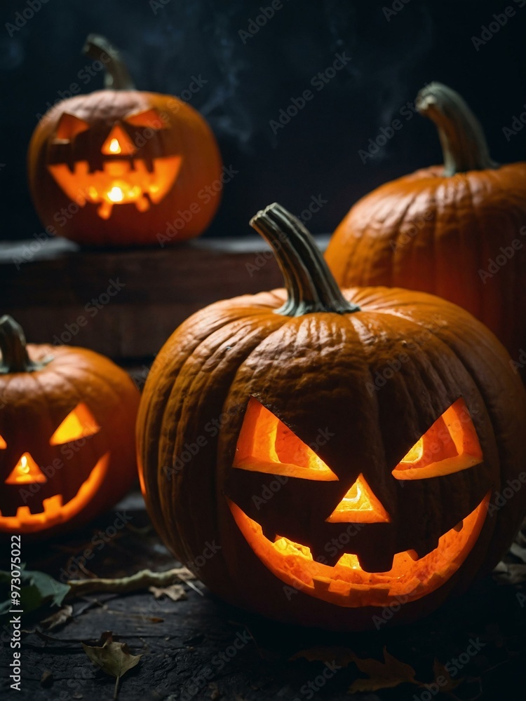 Jack-o'-lantern for Halloween Jack-o'-lantern for Halloween