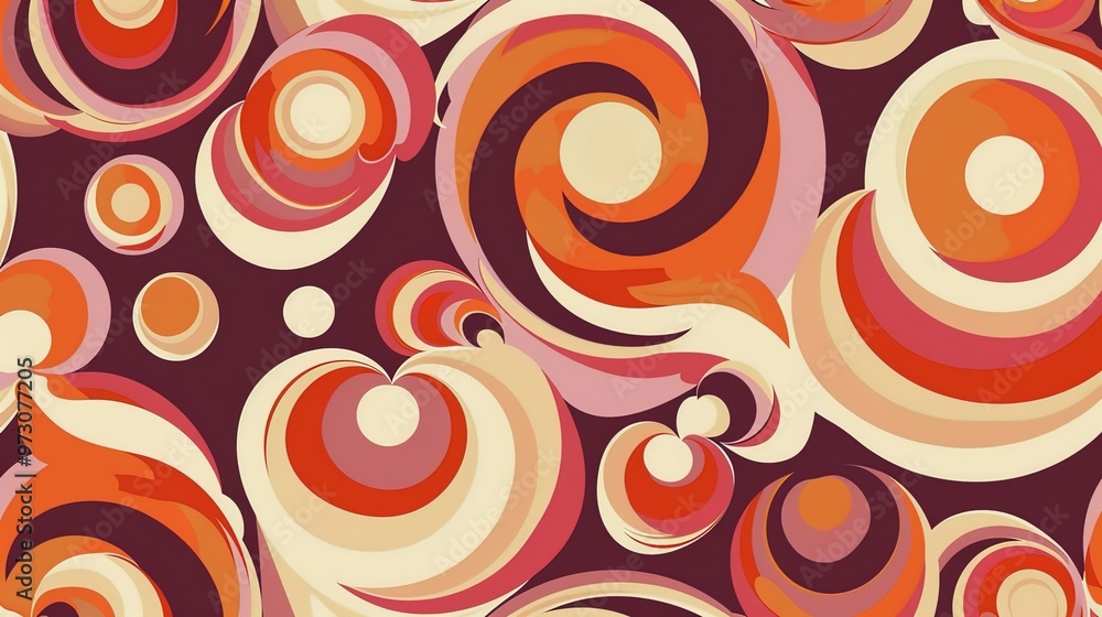 Retro theme seamless wallpaper Retro theme seamless wallpaper