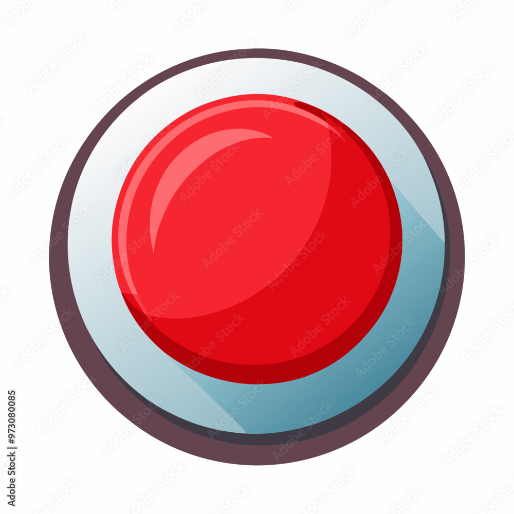 stop button isolated on white stop button isolated on white