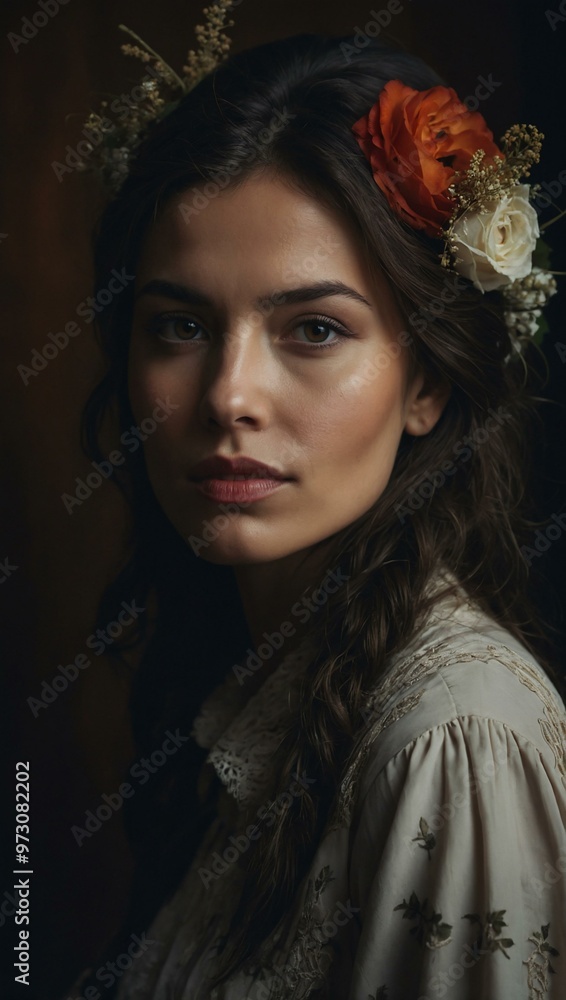 Portrait of a woman Portrait of a woman