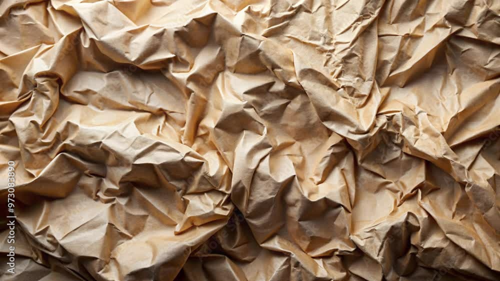 light brown paper with a crumpled texture with full screen light brown paper with a crumpled texture with full screen