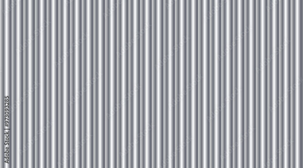 silver abstract background with cylinder curve pattern or vertical. Vector Illustration silver abstract background with cylinder curve pattern or vertical. Vector Illustration