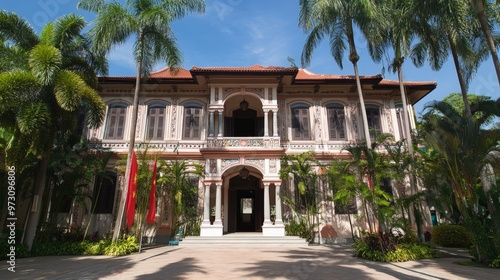 cultural diversity of Singapore at the Peranakan Museum, showcasing the unique blend of Chinese,